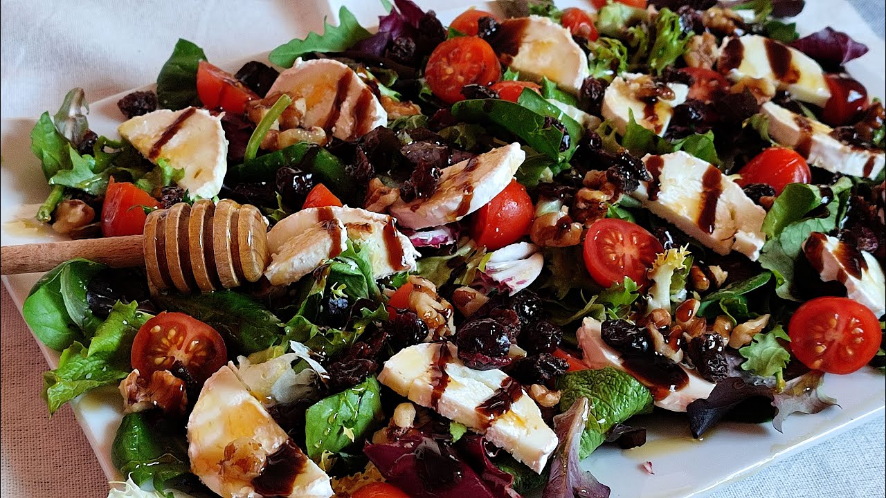 Ensalada de Rulo de Cabra