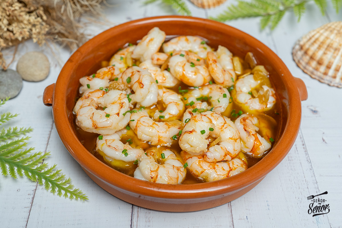 Gambas al ajillo