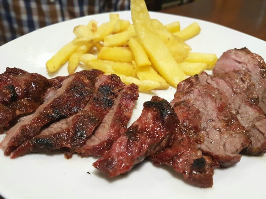 Presa de entraña ibérica